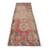 Turkish Handmade Oushak Runner Rug