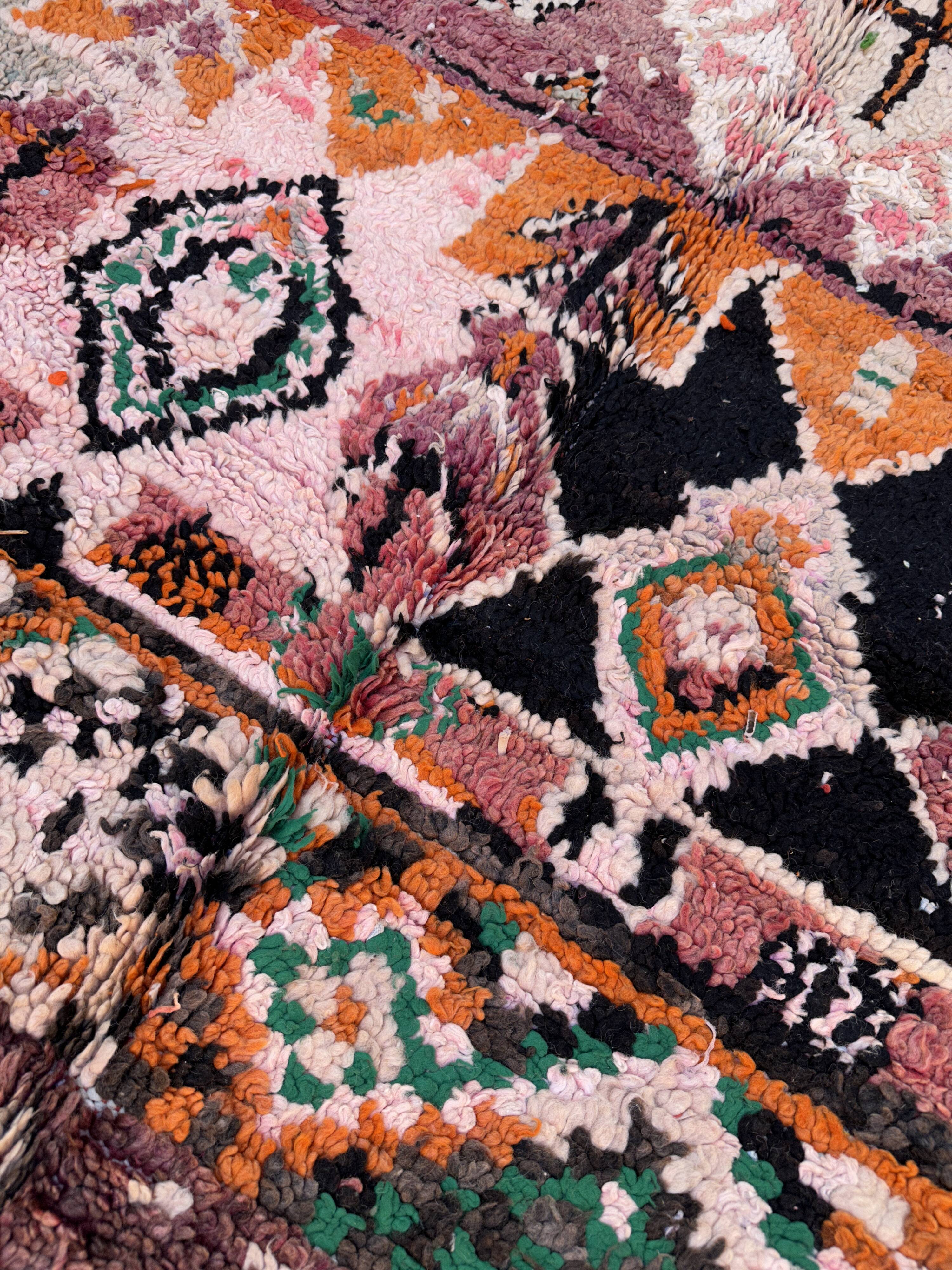 Colorful Boujad Moroccan rug - 175 x 280 cm