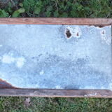 Former wooden and metal bird cage