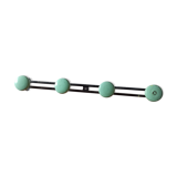 Vintage wall coat rack