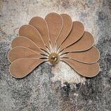 Peacock wall light