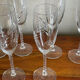 6 flutes decoration ear of wheat in crystal