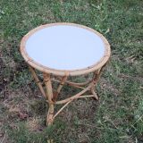 Rattan coffee table