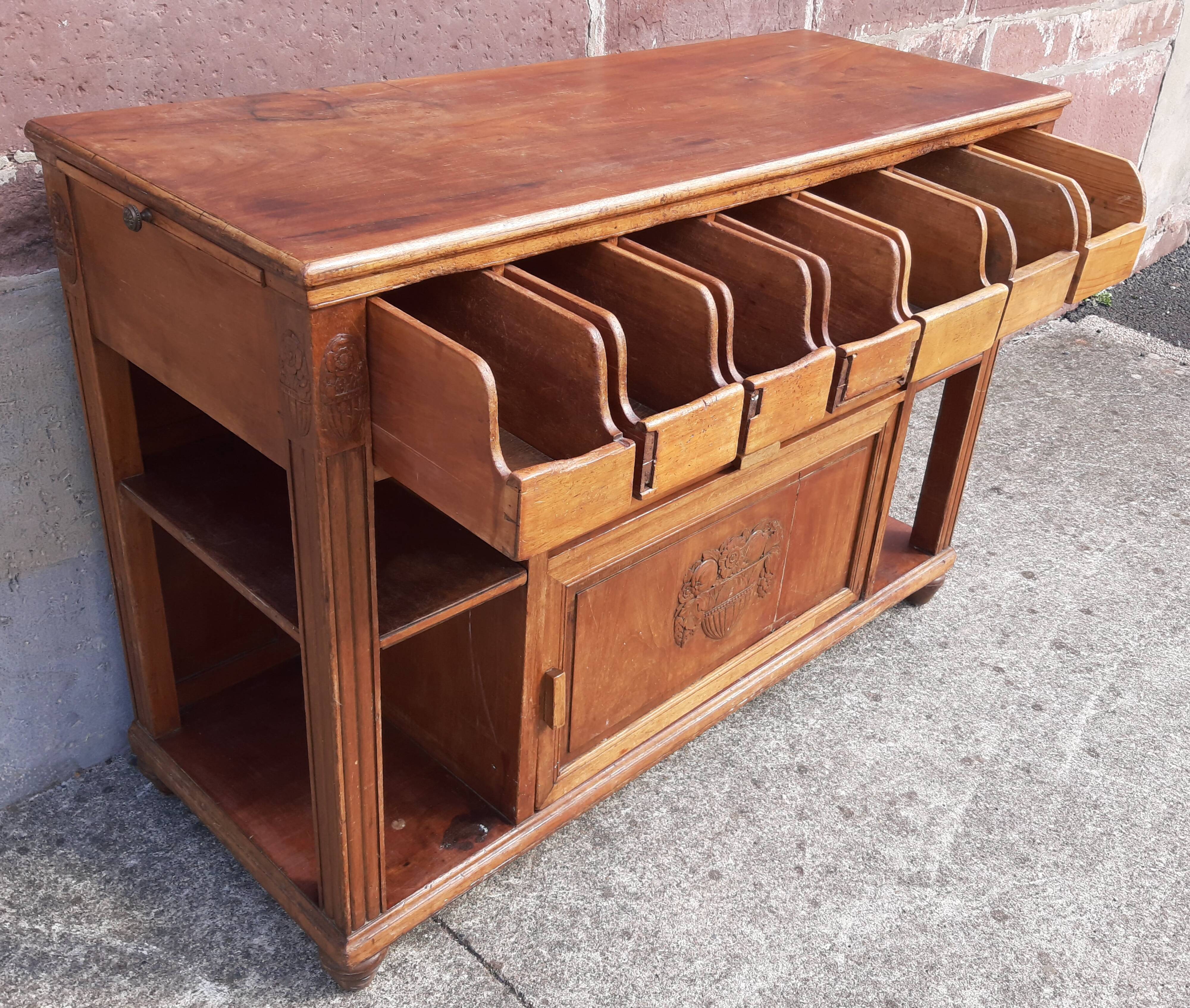 1950s restaurant serving trolley (serving console or coffee cabinet)