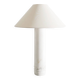 Swedish Mid Century Cylindrical White Marble Table Lamp by Bergboms, 1960s
