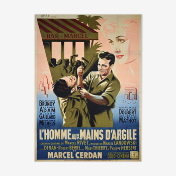 Affiche l'Homme aux mains d'argent