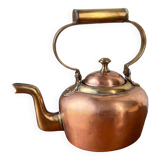 Small copper and brass teapot