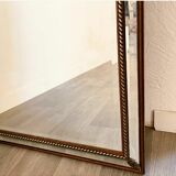 Antique mirror with parecloses 174x73cm
