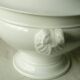 Paris white porcelain tender table early 20th century