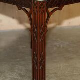 Pair of finely carved Victorian Thomas Chippendale accent chairs.