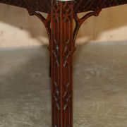 Paire de chaises d'appoint victorien Thomas Chippendale finement sculptées