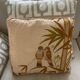 Vintage cushion decorated with birds, Thailand