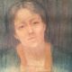 Bucolic old portrait painting