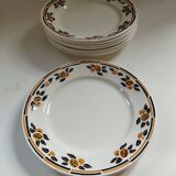 8 Badonviller “Modern” plates