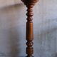 Vintage turned wooden column selette pedestal