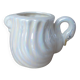 Iridescent Ceramic Swan Tumbler, Swan Pot Bathroom Decoration