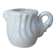 Iridescent Ceramic Swan Tumbler, Swan Pot Bathroom Decoration