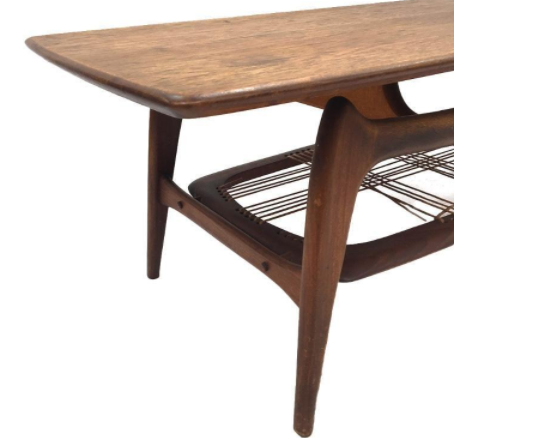 Table basse vintage Webe par Louis van Teeffelen.