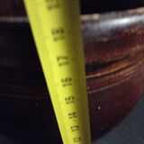 Glazed earthenware pot