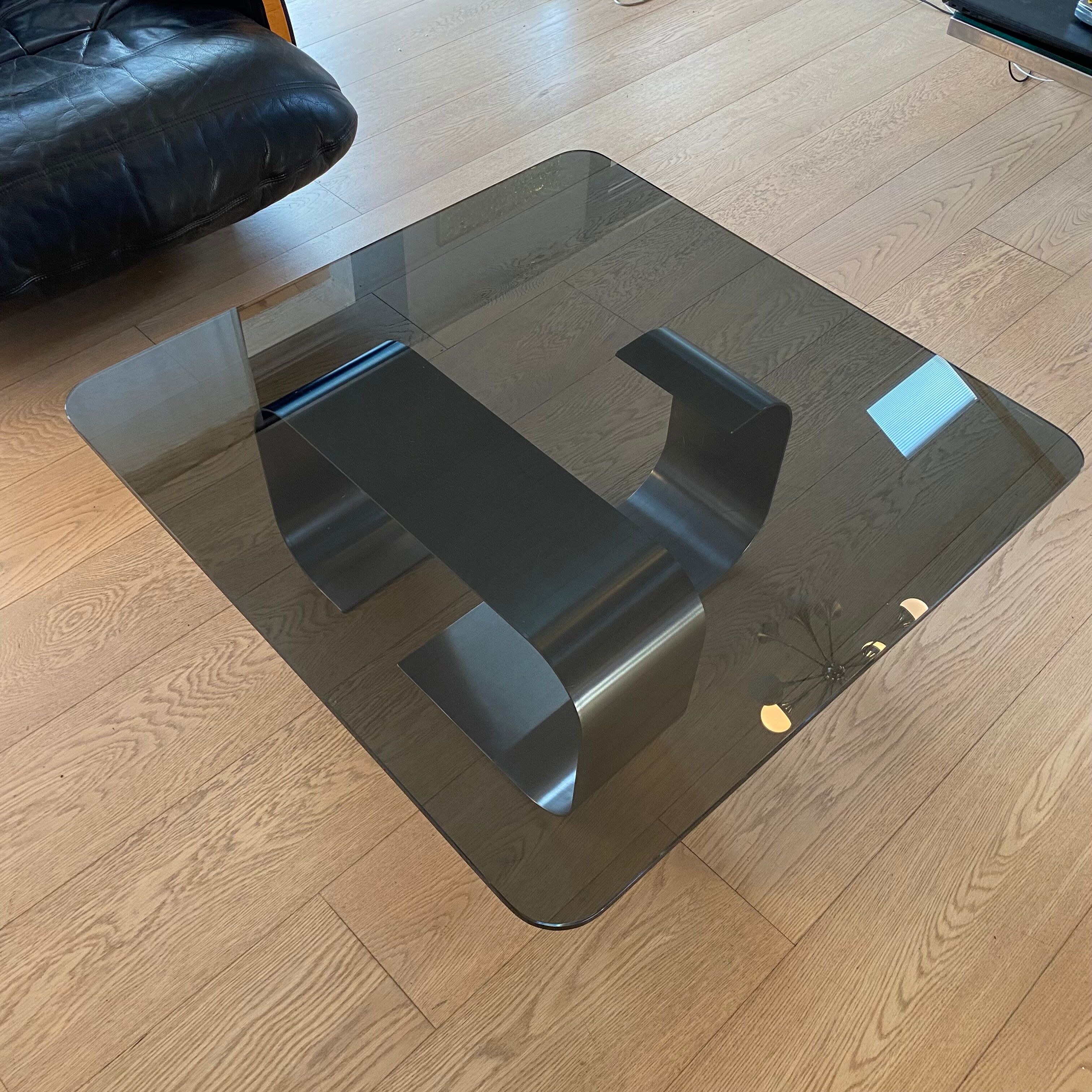 Coffee table "Naja" by Francois Monnet for Kappa 1970