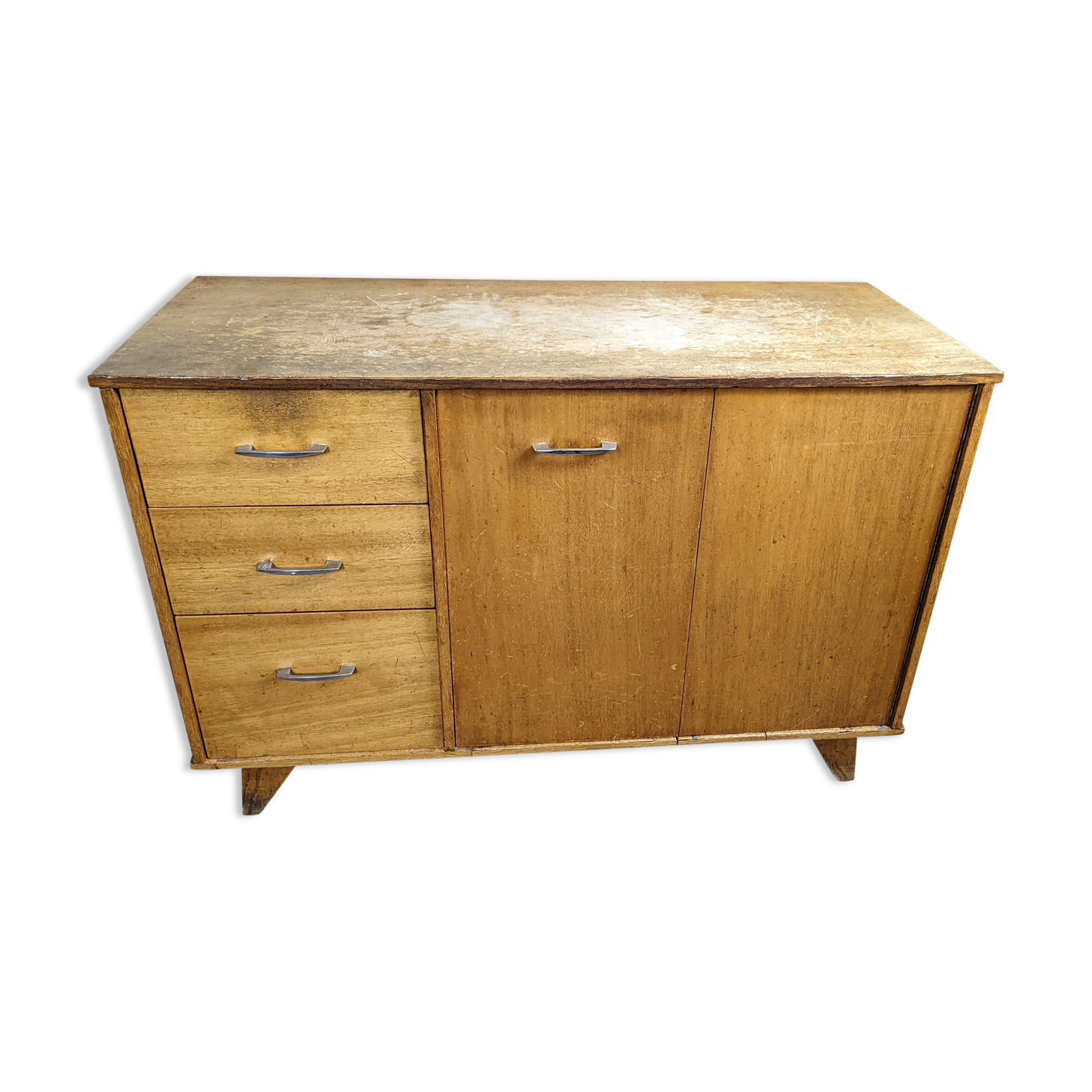 Commode pied compas scandinave