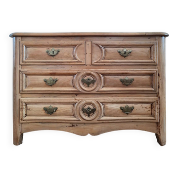 Antique solid wood chest of drawers