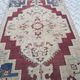 Vintage handmade Turkish rug 140x272 cm