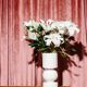 White vase by Pino Spagnolo for Sicart, Italy, 1970