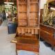 Bureau secretaire vitrine pieds griffes