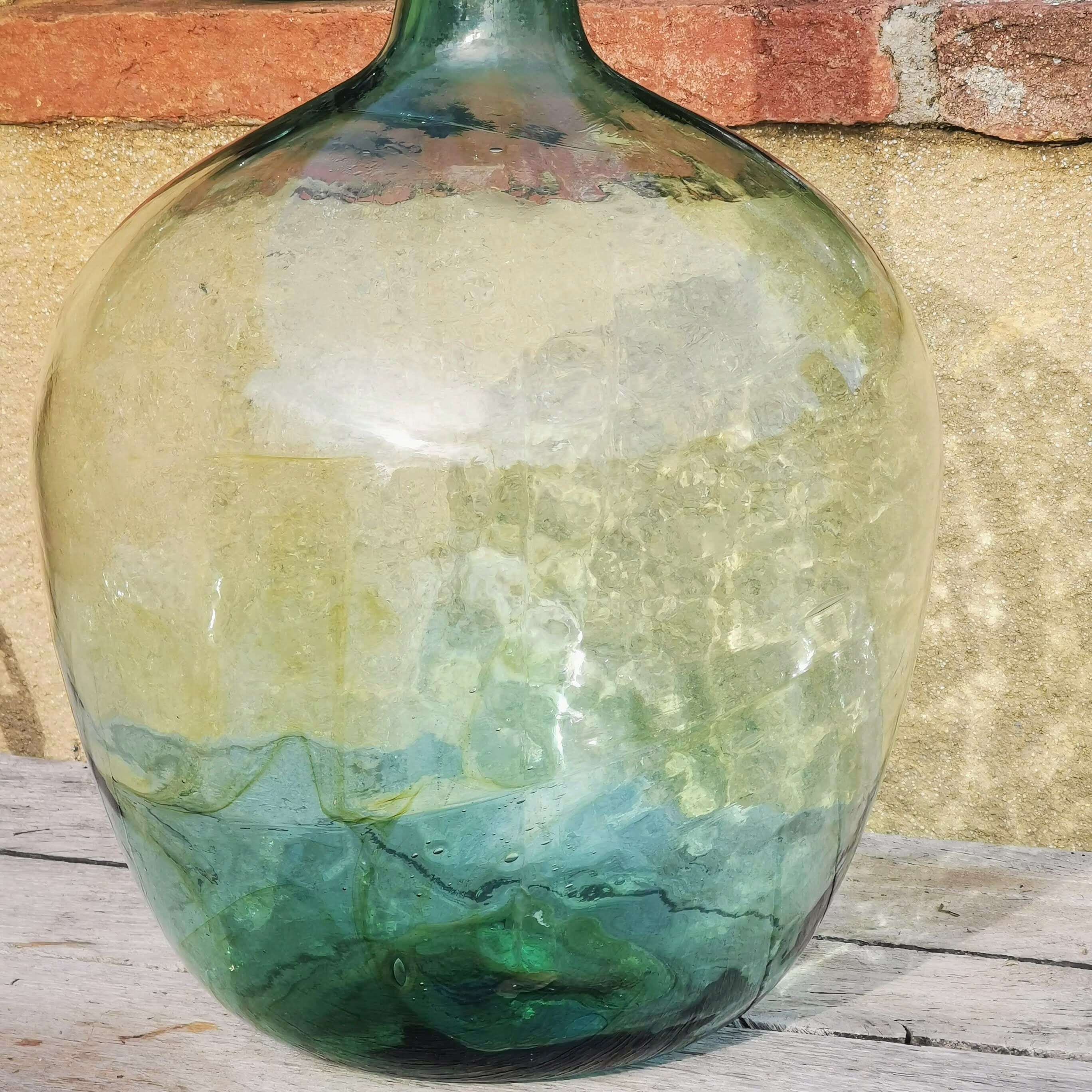 Demijohn green 20 liters