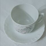 Service à café en porcelaine de Limoges