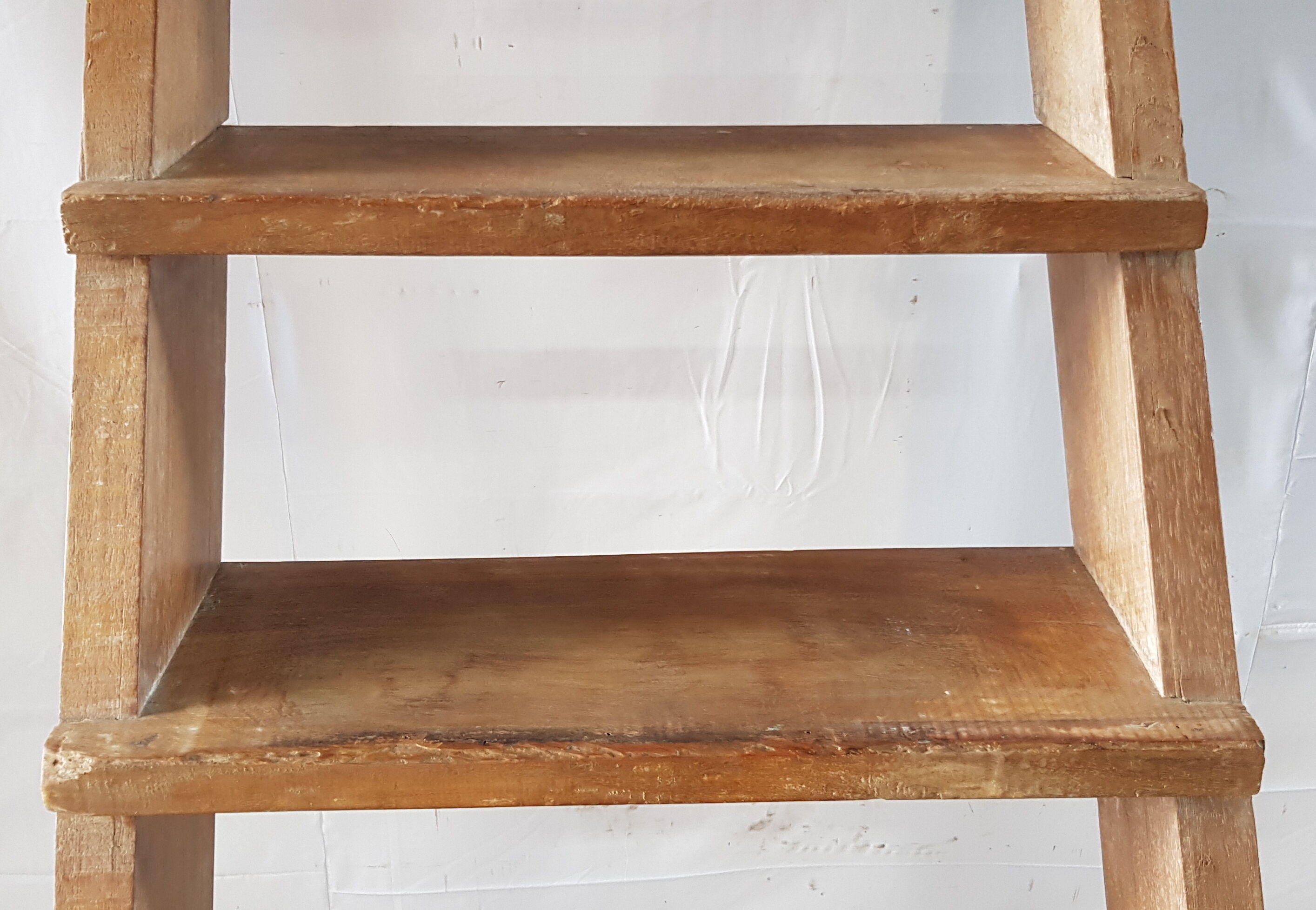 Old staircase in teak