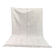 Tapis berbère graphique blanc