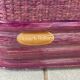 ROBERTI RATTAN PINK/PURPLE SIDEBOARD - ITALY 1990'S