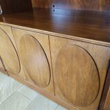 Vintage bookcase jacques hauville