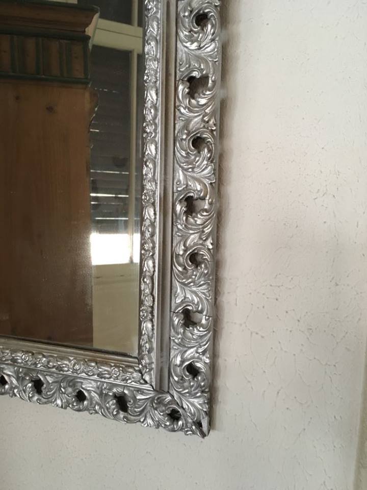 Baroque mirror 43x54cm