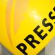 Light sign "Press" double-sided