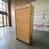 Vintage wooden archive cabinet / curtain cabinet / compartment cabinet