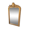 Ancient gilt mirror from the 19th century