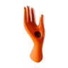 Hand ring sizer, praticality ceramic orange