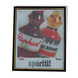 Advertising - St Raphael - Red - White - vintage