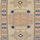 Unique Vintage Neutral Small Rug sku 2380