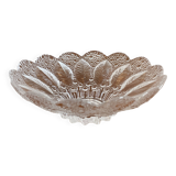 Lausitzer Glaswerke, East German (GDR) Crystal Glass Serving Bowl, Medea Design by R. Koschnick