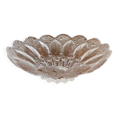 Lausitzer Glaswerke, East German (GDR) Crystal Glass Serving Bowl, Medea Design by R. Koschnick