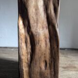Antique oak pedestal