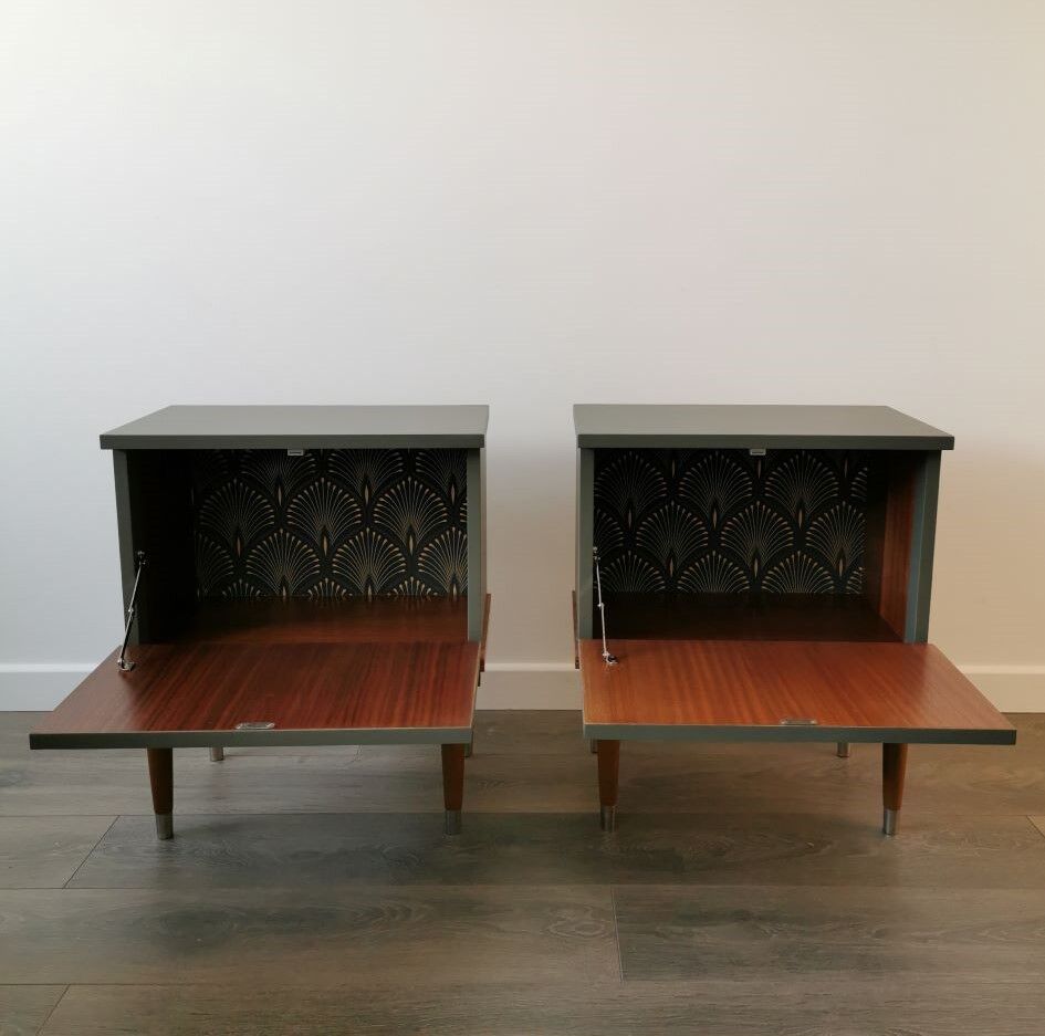 Pair of bedside tables