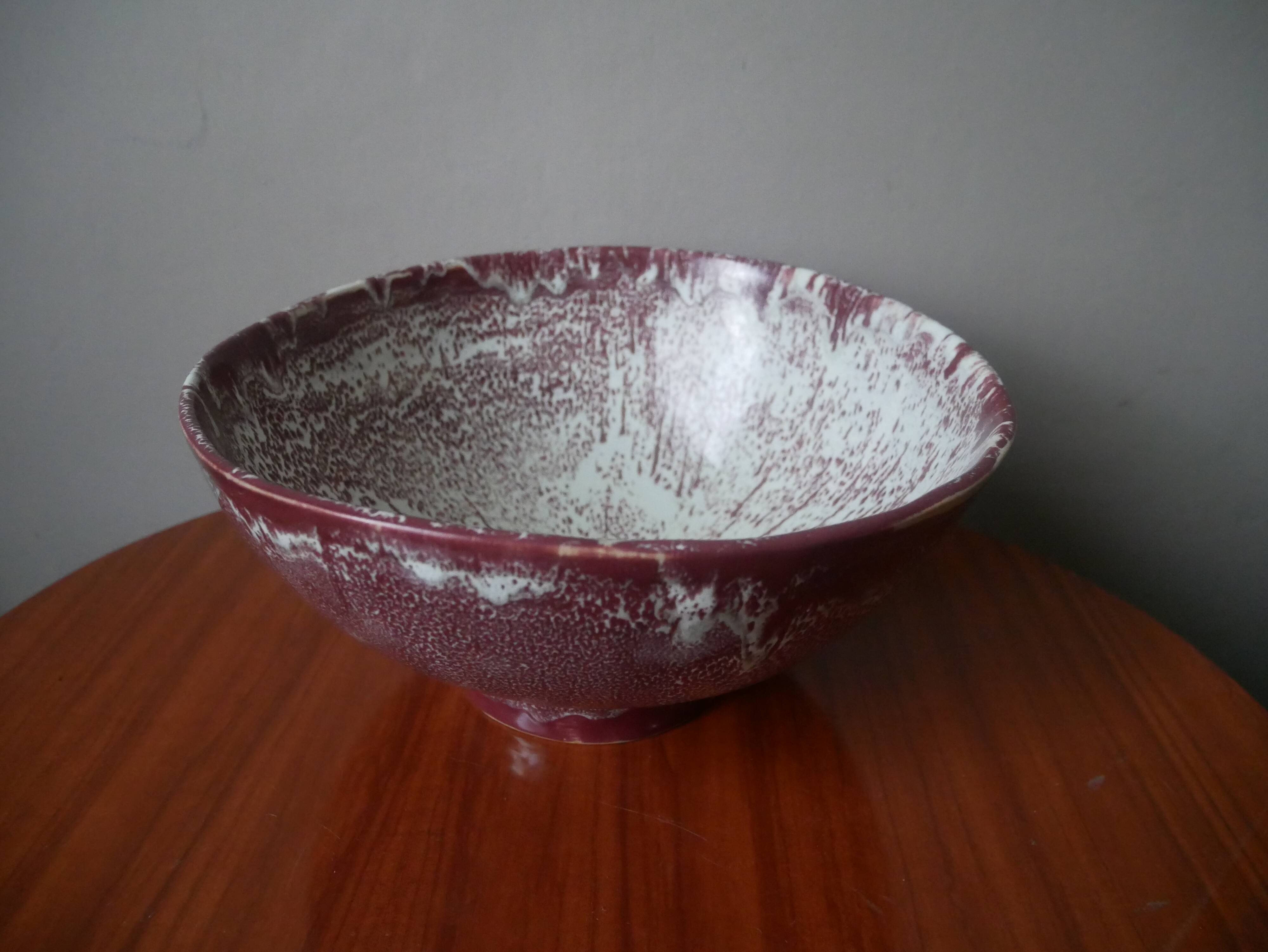 Handmade ceramic salad bowl, handcrafted pottery, handmade object