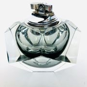 Grey table lighter made of Murano Sommerso glass by Flavio Poli,1960s