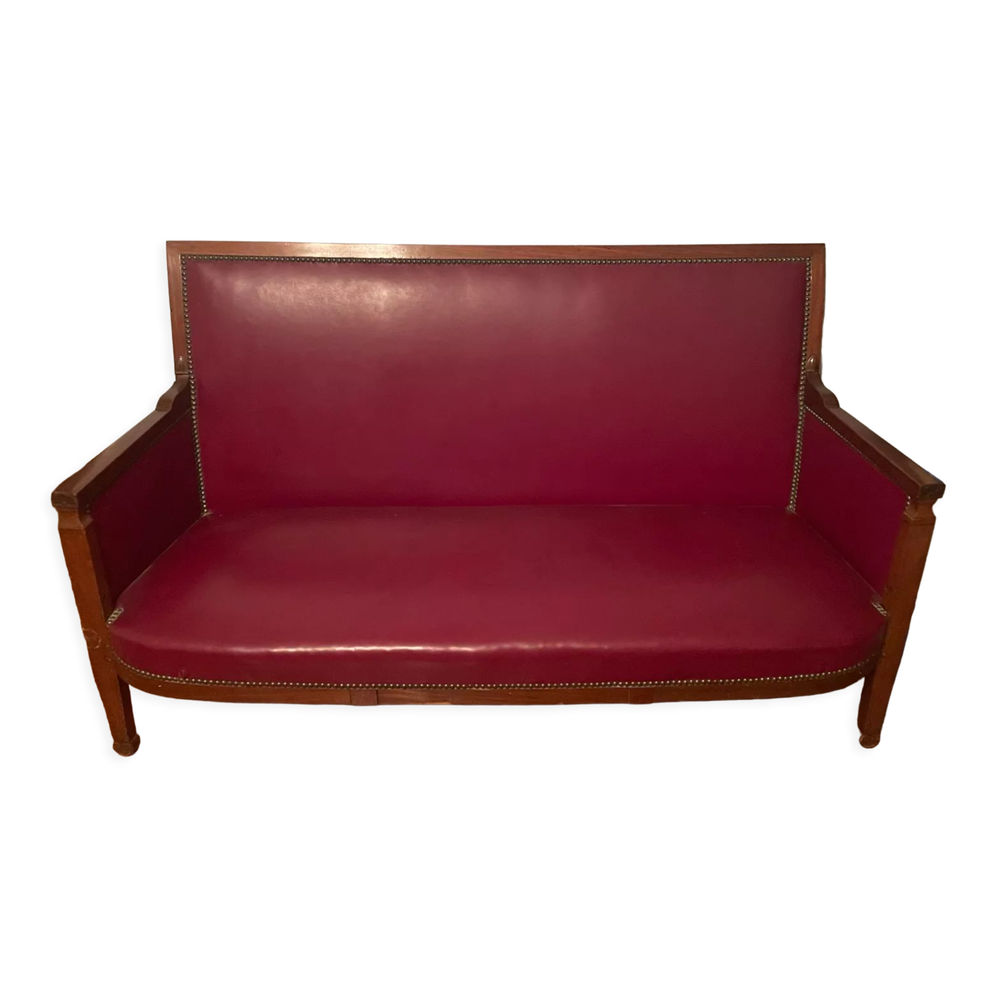 Leather sofa