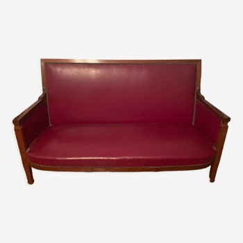 Leather sofa